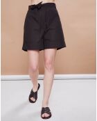 Short en Popeline Mano noir