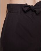 Short en Popeline Mano noir