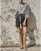 Short en Popeline Mano noir