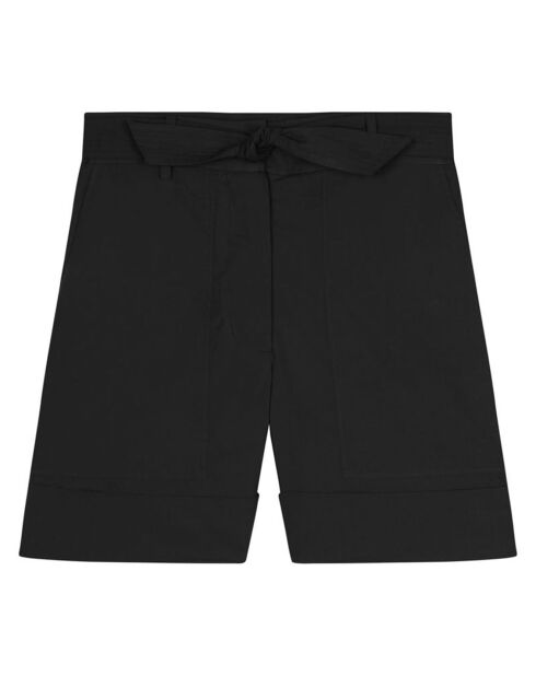 Short en Popeline Mano noir