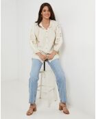 Chemise 100% Lin Ambre beige