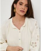 Chemise 100% Lin Ambre beige
