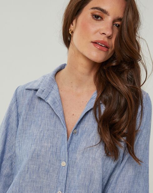 Chemise 100% Lin Jessy jean