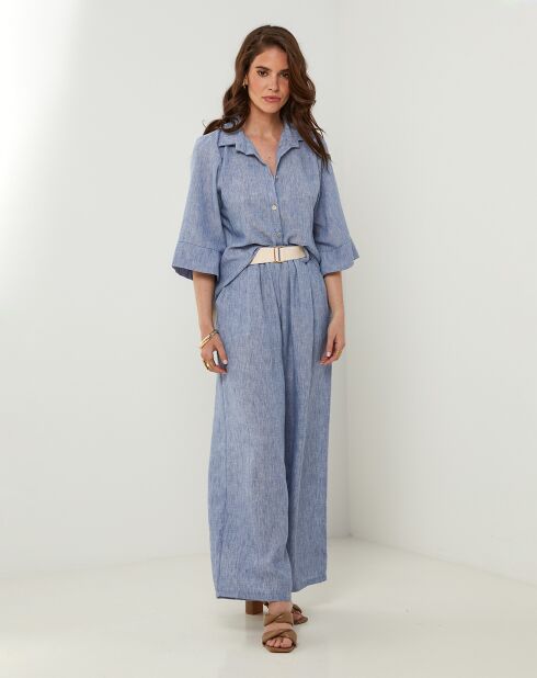 Chemise 100% Lin Jessy jean