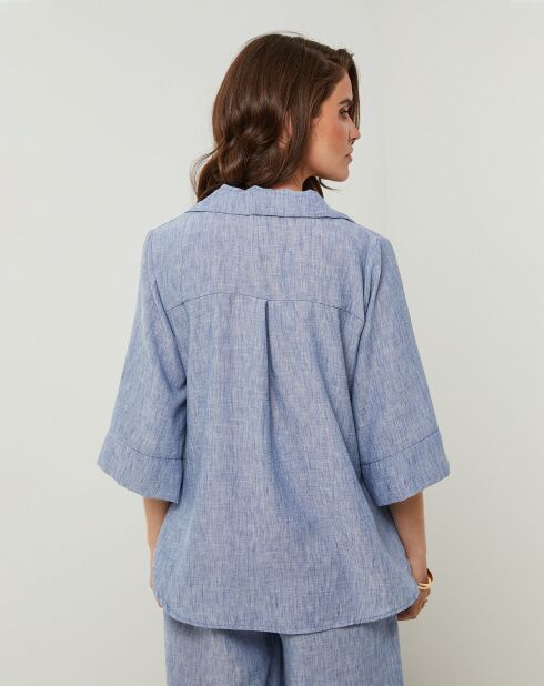 Chemise 100% Lin Jessy jean