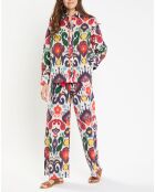 Chemise droite Jaya multicolore