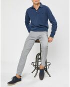 Pantalon en Flanelle 5 Poches gris