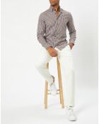 Pantalon Chino Jersey Sport écru