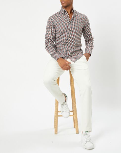 Pantalon Chino Jersey Sport écru