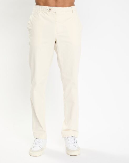 Pantalon chino Slim Fit Kensignton écru