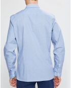Chemise Slim Fit imprimée Color bleu ciel