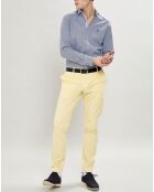 Chemise Slim Fit  carreaux bleue
