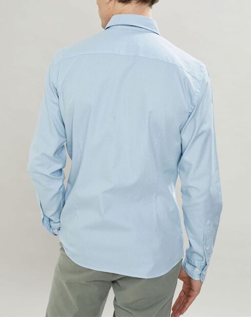 Chemise Slim Fit Oxford bleu clair