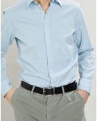 Chemise Slim Fit Oxford bleu clair