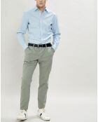 Chemise Slim Fit Oxford bleu clair