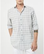 Chemise Classic Fit imprimée vert kaki