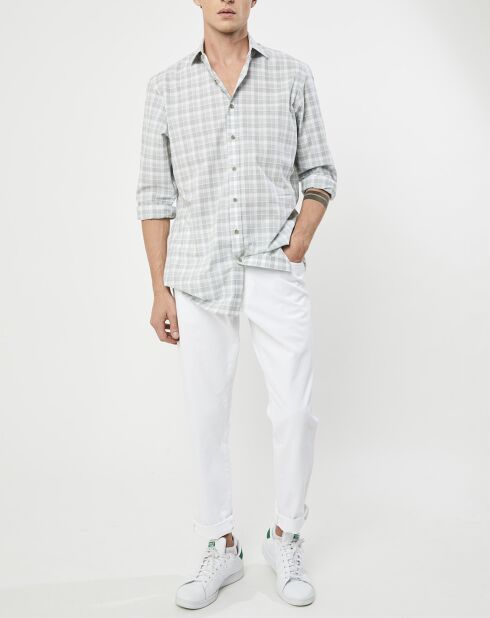 Chemise Classic Fit imprimée vert kaki