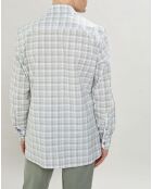 Chemise Classic Fit imprimée vert kaki