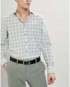 Chemise Classic Fit imprimée vert kaki