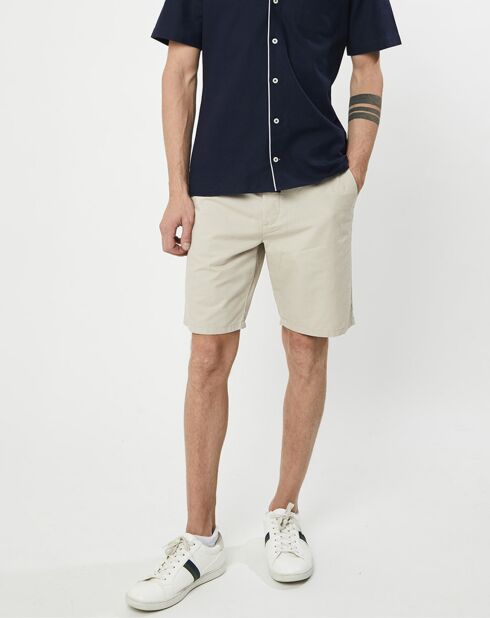 Chemise texturée Slim Fit rib gorg bleu marine