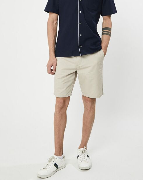 Chemise texturée Slim Fit rib gorg bleu marine