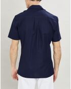 Chemise texturée Slim Fit rib gorg bleu marine