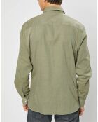 Chemise Slim fit Trim Twil Sport kaki