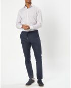 Chemise Classic Fit rayée rouge/bleu