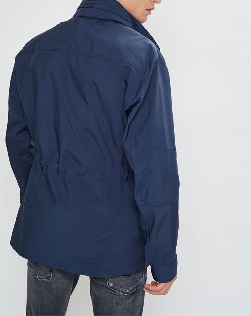 Parka en Nylon bleue