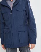Parka en Nylon bleue