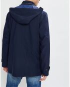 Parka à capuche Nylon Travel bleu marine