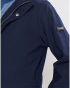 Parka à capuche Nylon Travel bleu marine