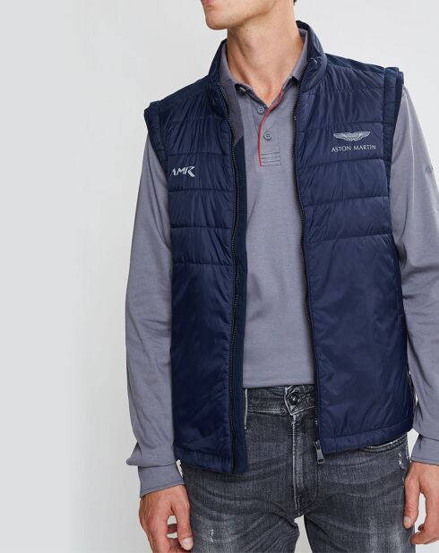 Doudoune sans manches Aston Martin Racing bleue