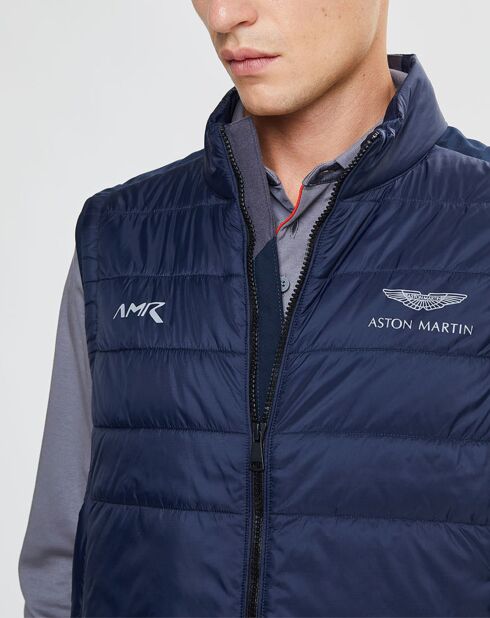 Doudoune sans manches Aston Martin Racing bleue