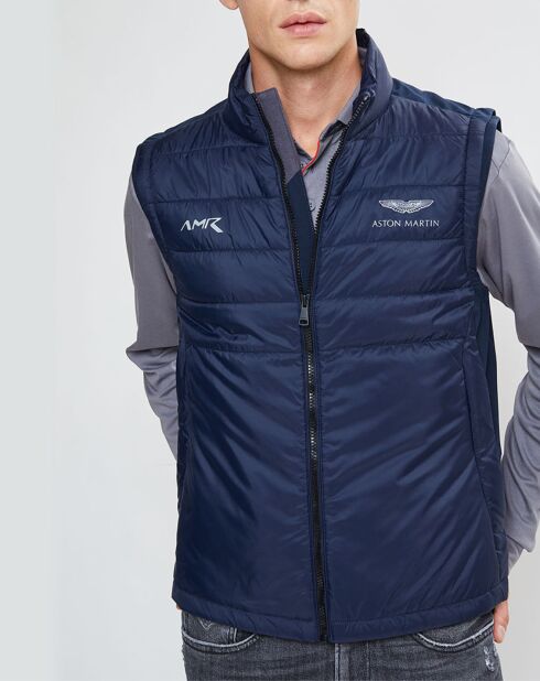 Doudoune sans manches Aston Martin Racing bleue