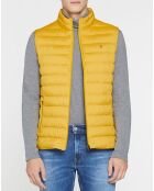 Doudoune sans manches jaune