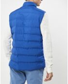 Doudoune sans manches bleue