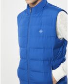 Doudoune sans manches bleue