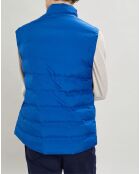 Doudoune sans manches bleue