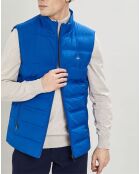 Doudoune sans manches bleue