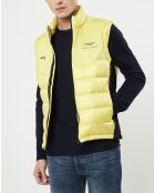 Doudoune sans manches Aston Martin Racing jaune clair