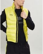 Doudoune sans manches Aston Martin Racing jaune clair