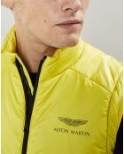 Doudoune sans manches Aston Martin Racing jaune clair
