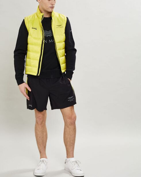Doudoune sans manches Aston Martin Racing jaune clair