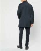 Imperméable bleu marine
