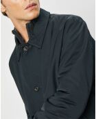 Imperméable bleu marine