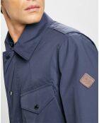 Parka imperméable légère bleu marine