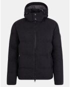 Doudoune en Flanelle Puffer gris foncé
