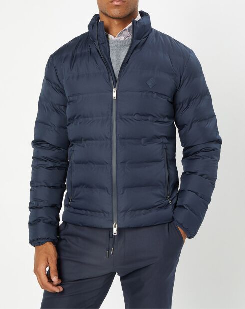 Doudoune Gfg unie bleu foncé