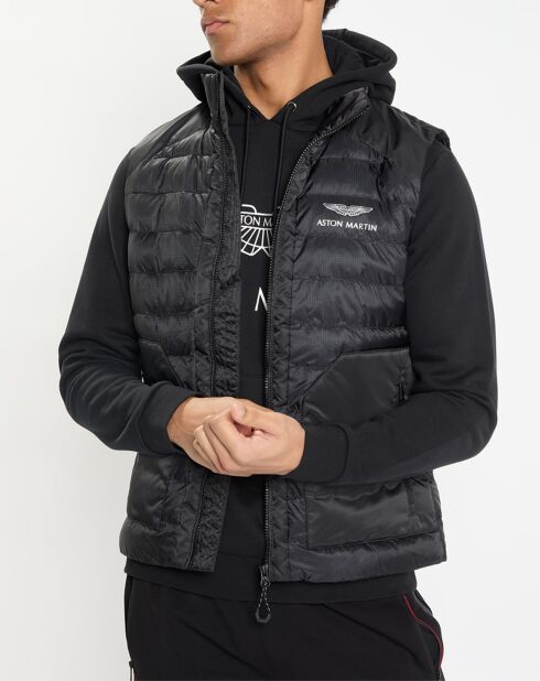 Doudoune sans manches Aston Martin Racing noire